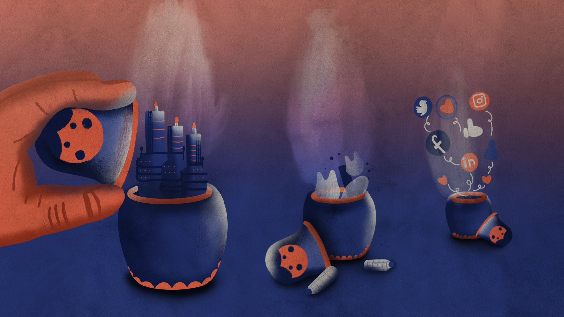 Illustration for higher order effects from industrial tech